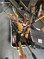 Tote of Archery Equipment