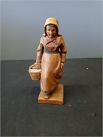 Hand carved figurine