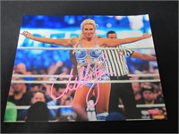 CHARLOTTE FLAIR SIGNED 8X10 PHOTO WITH COA