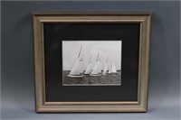 Original Press Photo of 6 Meter Yacht “Jill”