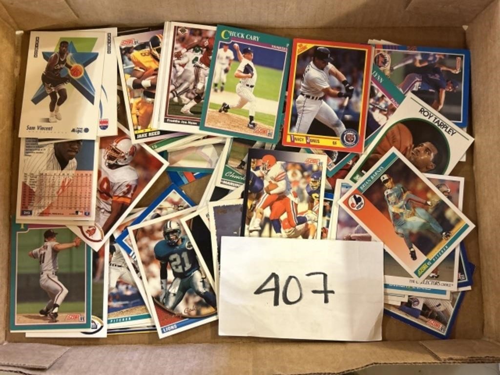 Lot Of Mixed Sports Cards - 25+