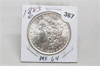 1883O MS64 Morgan Dollar