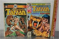 2 vintage Tarzan comics