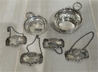Sterling Silver Wine Tasters and Bar Markers