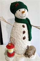 Vintage Snowman Decoration