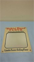 1950'S Robin Hood Flour Advertising Tin Mirror