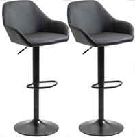 Set of 2 Swivel Counter Bar Stools