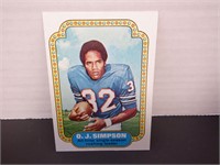 1974 TOPPS #1 O.J. SIMPSON