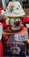 Christmas Candle Lamp, NIB