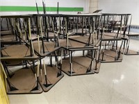 School Surplus Room - Rows of Tables