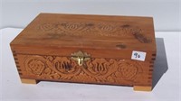 Wooden Dresser Trinket Box