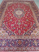 Persian Kashan Rug, Circa 1970