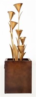 Southeast Asian Style Gilded Lily Fountain