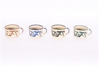 Vintage Japan Stoneware Soup Mugs