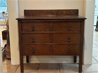 Solid Wood Buffet with 3 drawers