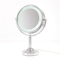 Danielle LED Mirror, 15X, Chrome, D125