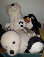 Cold Animal Plush- Polar Bear, Seal, Penguin, Etc