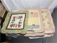11 Quilted Chair Seat Cushions