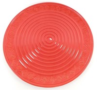 * Large Red Plate
