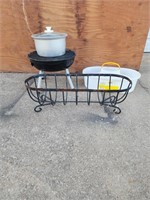 Planter, BBQ, Cleaning Caddy