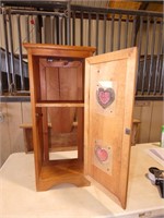 Oak Iron Board Cabinet