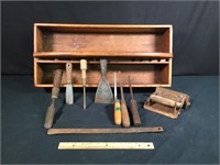 Carpenter's Box & Masonry Tools