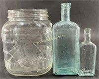 Hazel Atlas Glass Jar & Local Missouri Glass