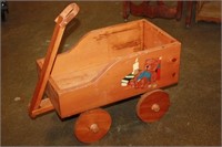 Toy Wagon, Wood