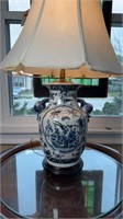 BLUE & WHITE CHINA LAMP