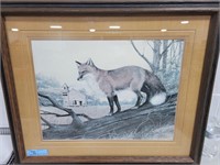 "FAITHFUL FOX" BY R. J. McDONALD - PRINT -