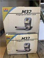 Pair of New M32 Fingerprint Door Locks