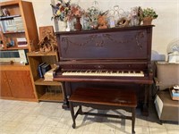 Reed & Sons Upright Piano 55"H x 59"W x 28"D