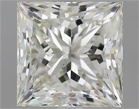 Gia Certified Princess Cut 2.20ct Si1 Diamond