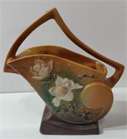 Roseville U.S.A. Magnolia Handled Vase