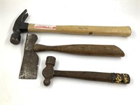 HATCHET AND 2 HAMMERS