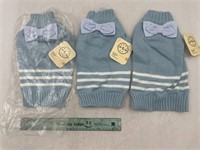 NEW Lot of 3- Blue Dog Sweaters