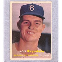 1957 Topps Don Drysdale Rookie Ex+