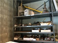Contents of 1st Shelving Section- Valves, Etc.