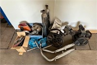 Assorted Motorcycle Parts & Pumps