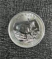 2013 Canada $5 1oz Silver "Antelope"
