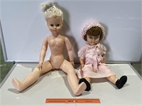 2 x Vintage Dolls Inc. 1965 STAR DOLL