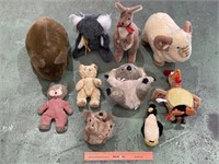 Assorted  Soft Toys Inc. Wombat, Kangaroo & Koala