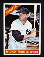 1966 TOPPS #50 MICKEY MANTLE