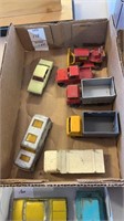 Box of toy cars