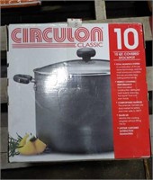Circulon 10qt Covered Stockpot in Box