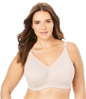 NEW $71 44J Womens Plus Size Full Coverage Bra