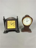 (2) Seth Thomas Shelf Clocks