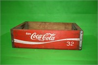 Coca-Cola Bottle wooden Box, 32,