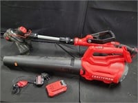 Craftsman 20v weed Wacker and blower combo