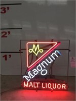 Magnum Malt Liqour Neon